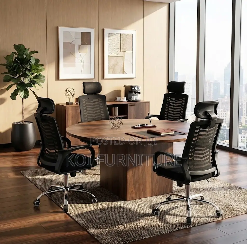 Office Chairs; Height Reclining Fabric Headrest Office Ergonomic Seat