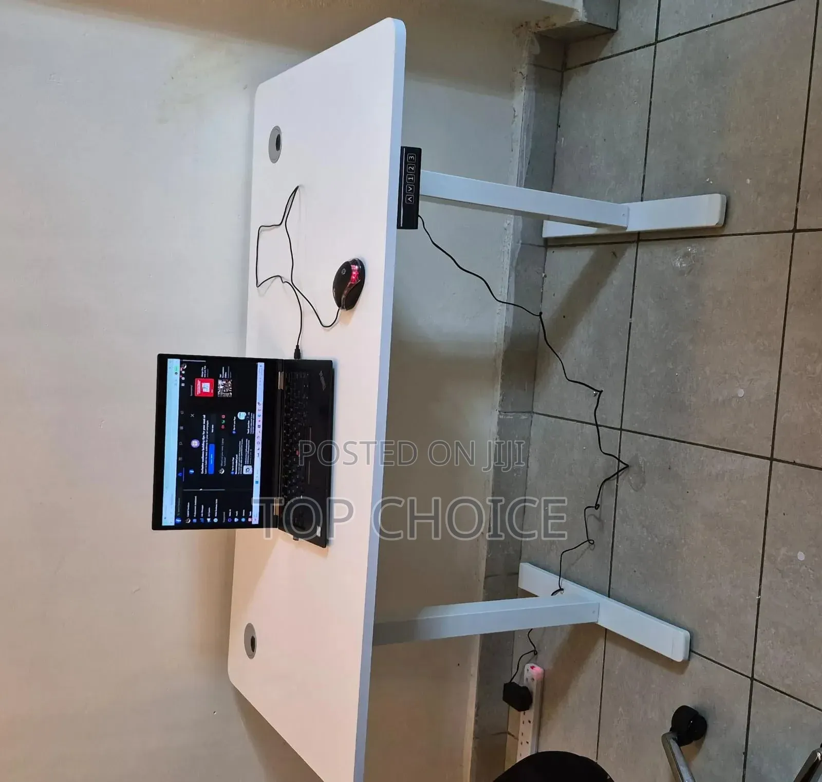 1.2m Height Adjustable Computer Desk | Electric Standing Desk