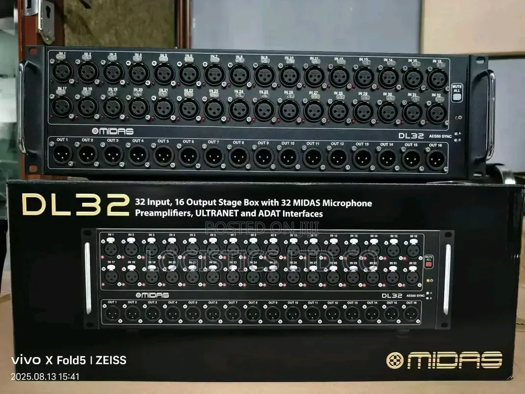 Midas DL32 Stage Box Digital Mixer