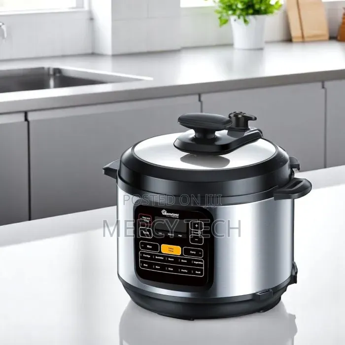 Ramtons Pressure Cooker With Stainless Steel Pot(1 Year Warranty)