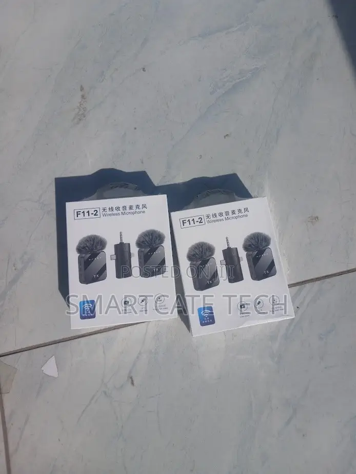 F11-2 Wireless Microphone 3-in-1 | Clear Sound | Noise Reduction