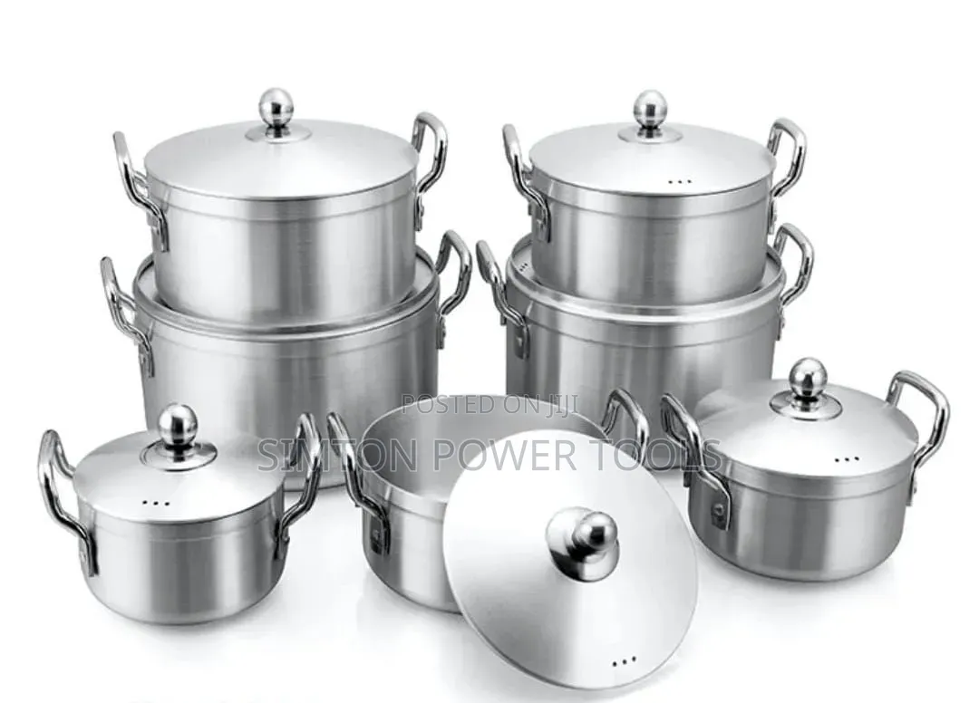 *Greatstar 14-Piece Stainless Steel Cookware Set Featuring Pots