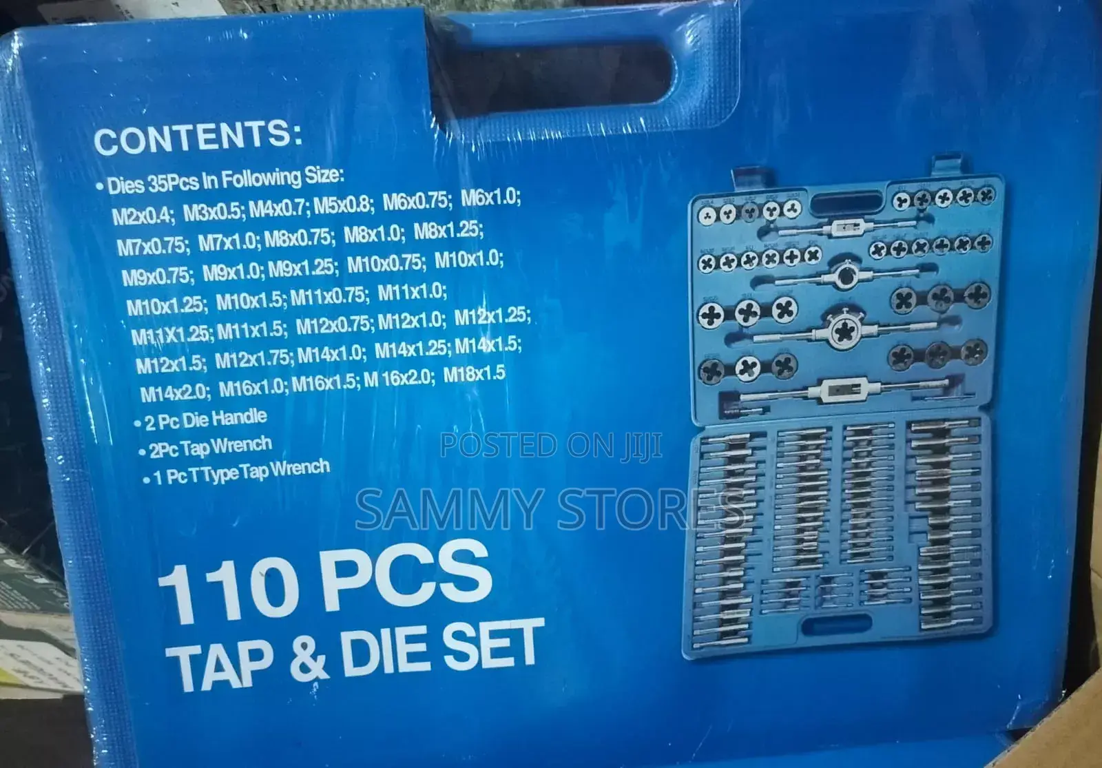 TOP DIE 110-Piece Home Workshop Tool Set
