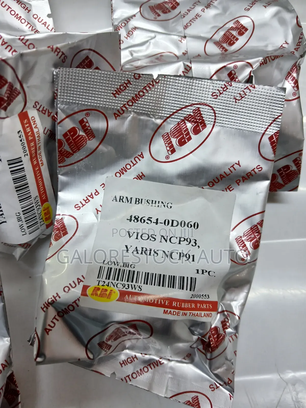 Front Lower Control Arm Bushing (Big) for Toyota Vios & Yaris