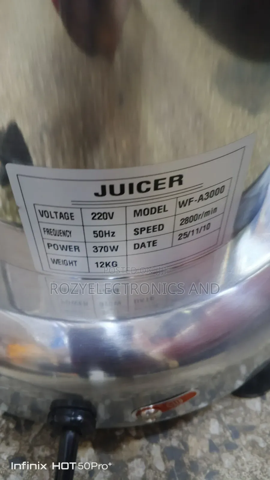 Commercial Juicer Machine
