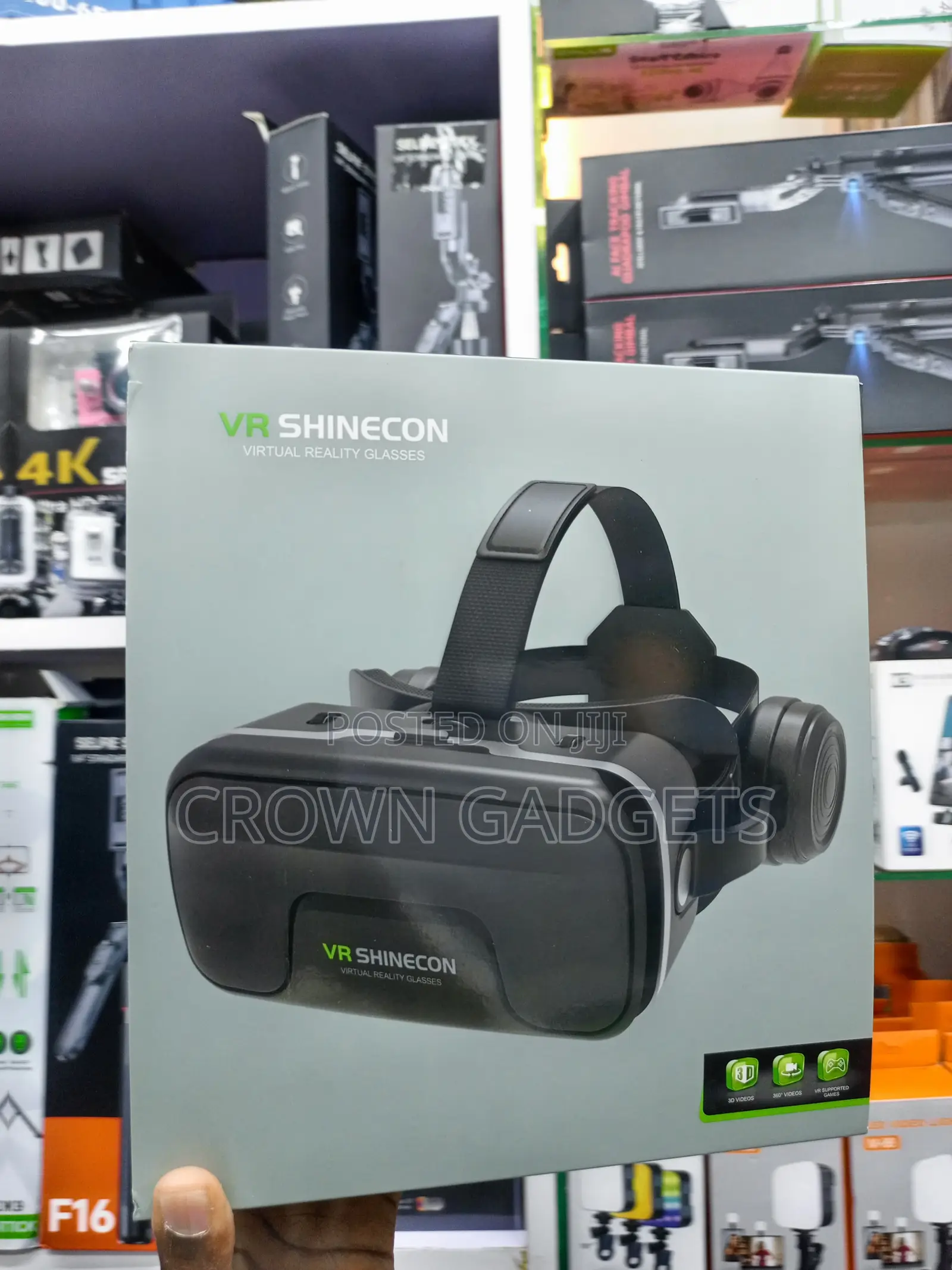 VR Shinecon Virtual Reality Headset for Android iPhone 3D 360° Gaming