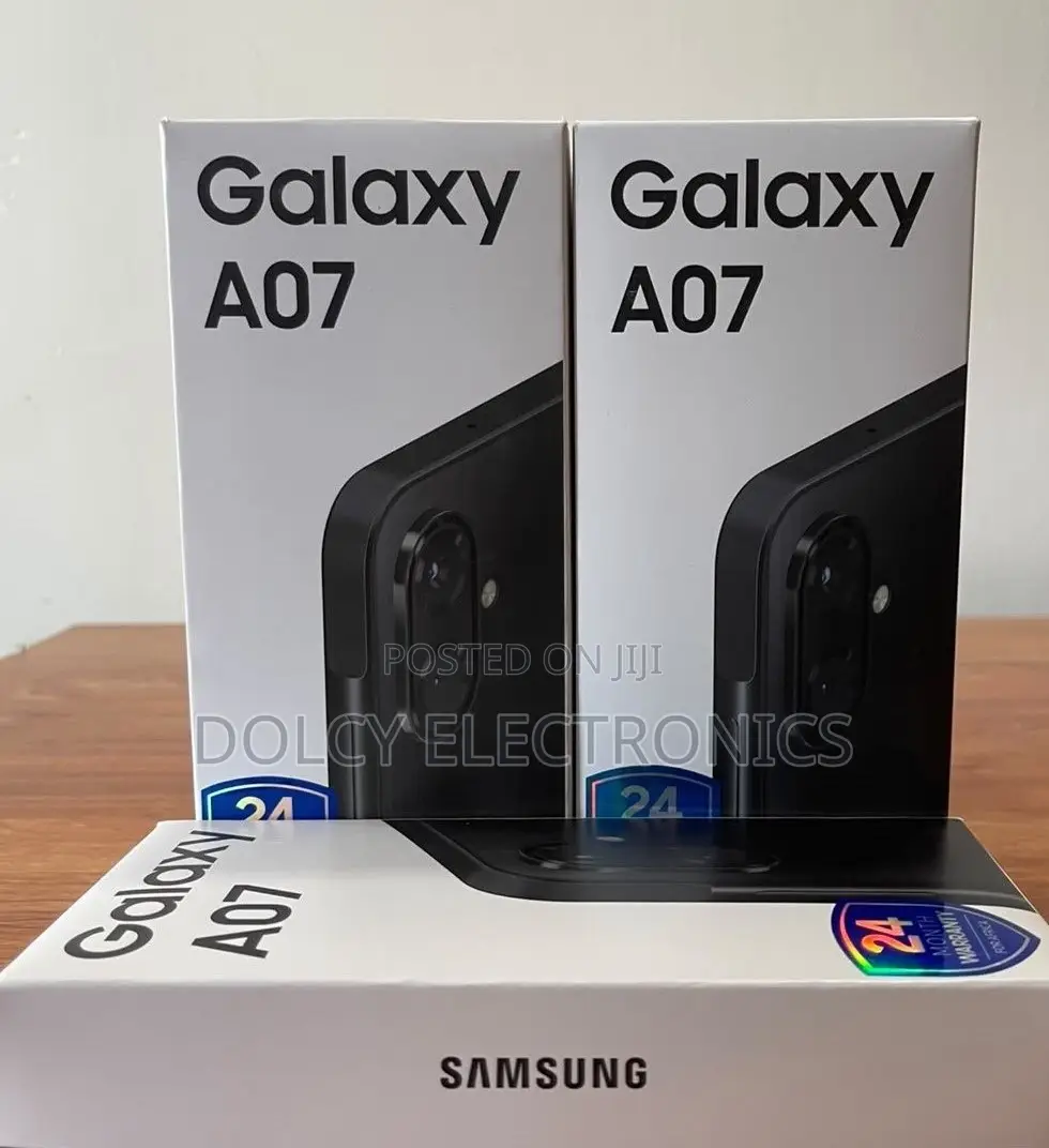 New Samsung Galaxy A07 128 GB Black