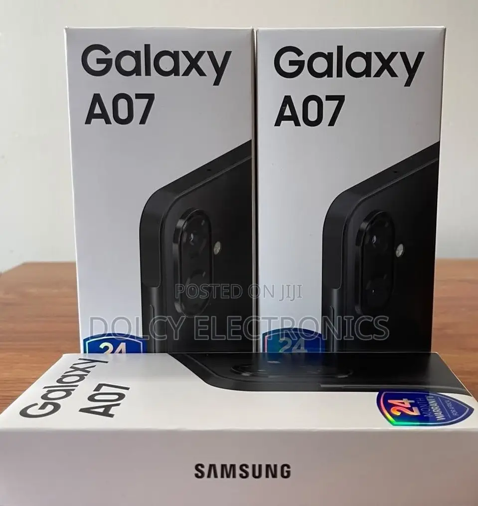 New Samsung Galaxy A07 128 GB Black