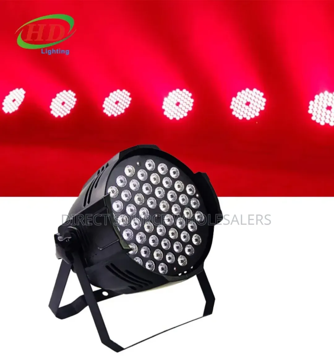180W LED Stage  54 LEDs × 3W
Professional RGBW LED PAR Can Stage Light