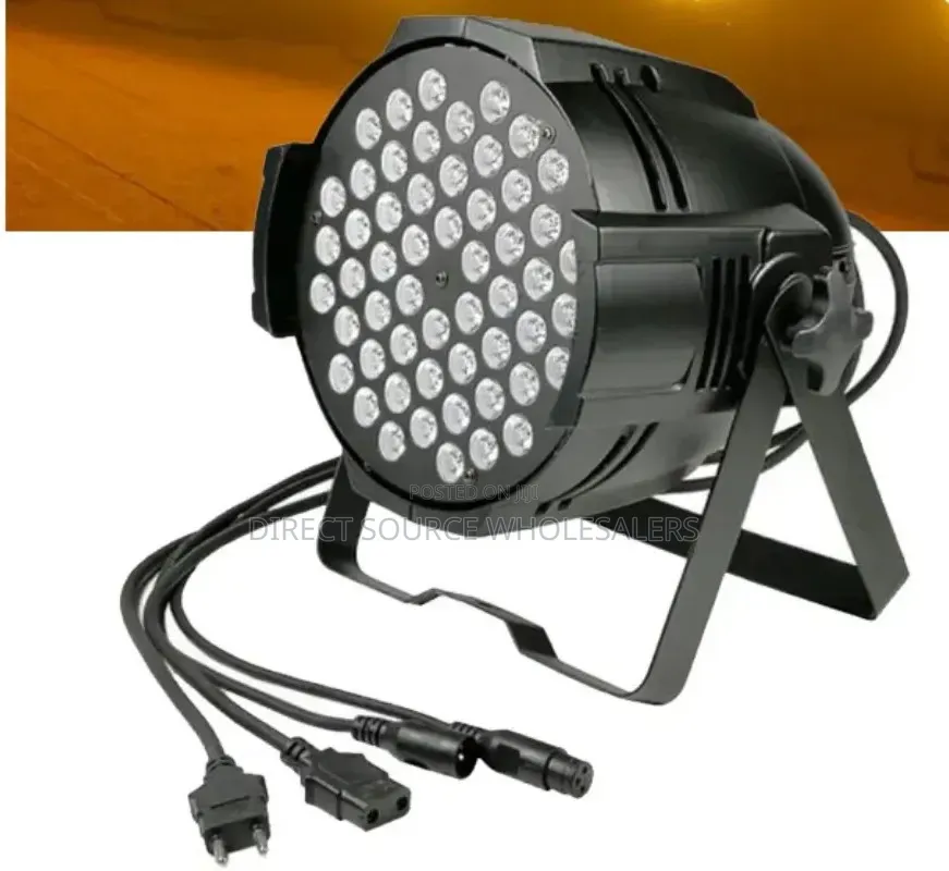 180W LED Stage Light – 54 LEDs × 3W Professional 180W RGBW LED PAR Can