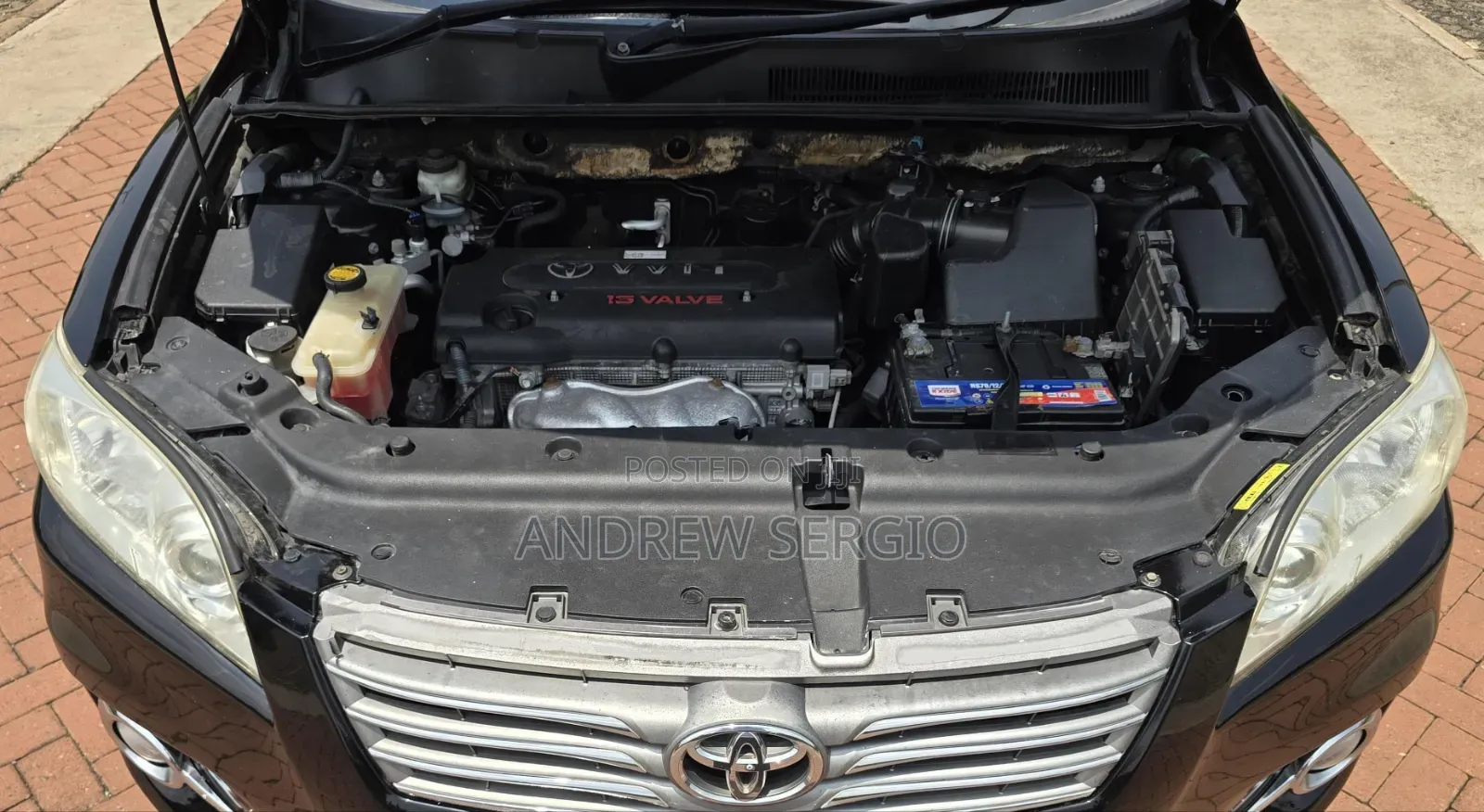 Toyota Vanguard 2012 Black