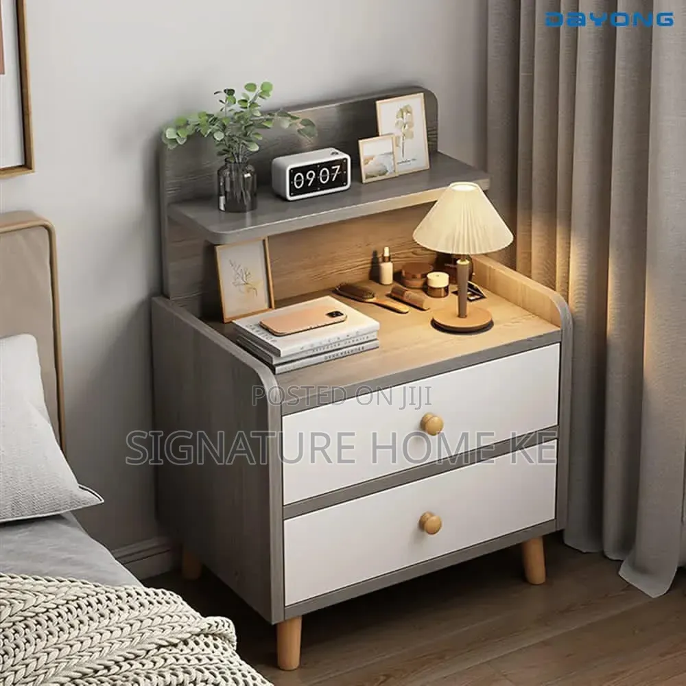 Wooden Bedside Table