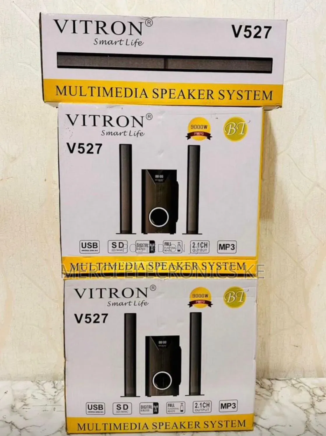 Vitron V527 2.1ch Multimedia Speaker System - Black