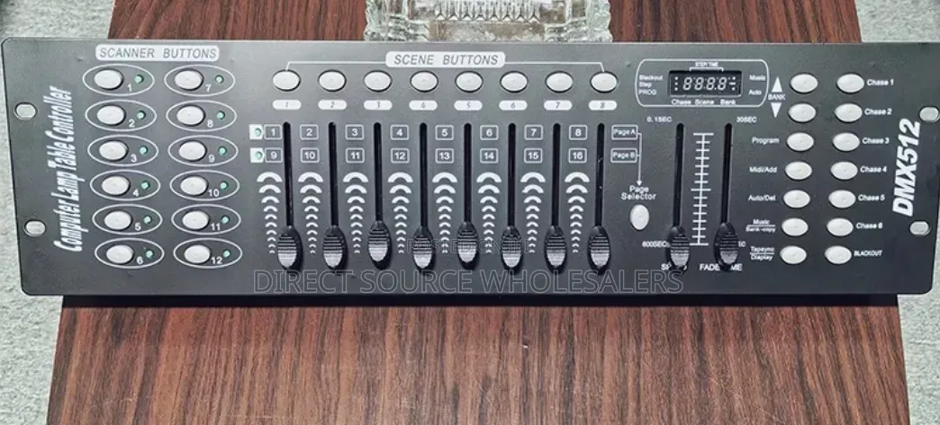 DMX512 Light Controller – Professional DJ & Event Lighting