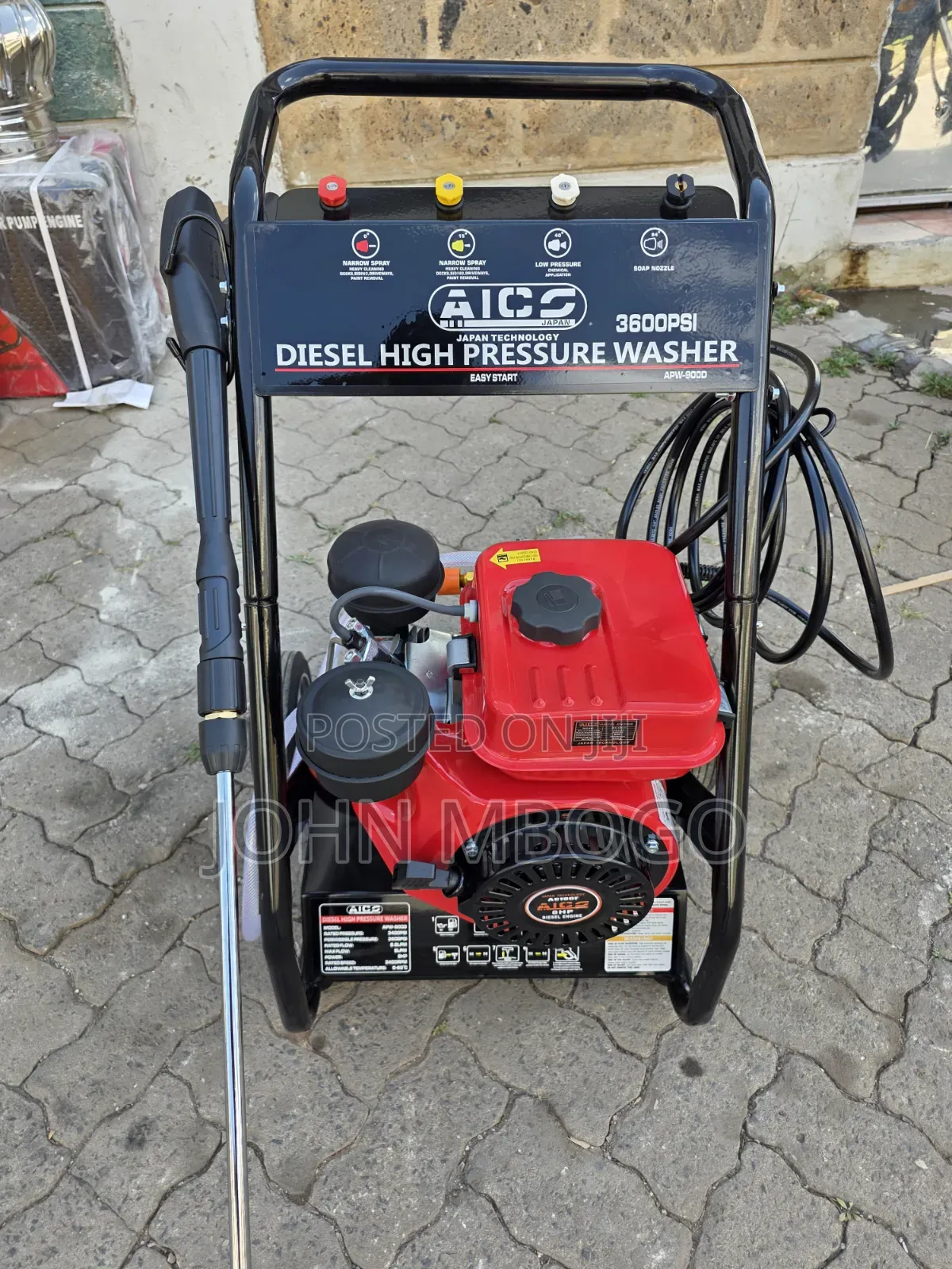 Diesel High Pressure Washer  - 3600 Psi