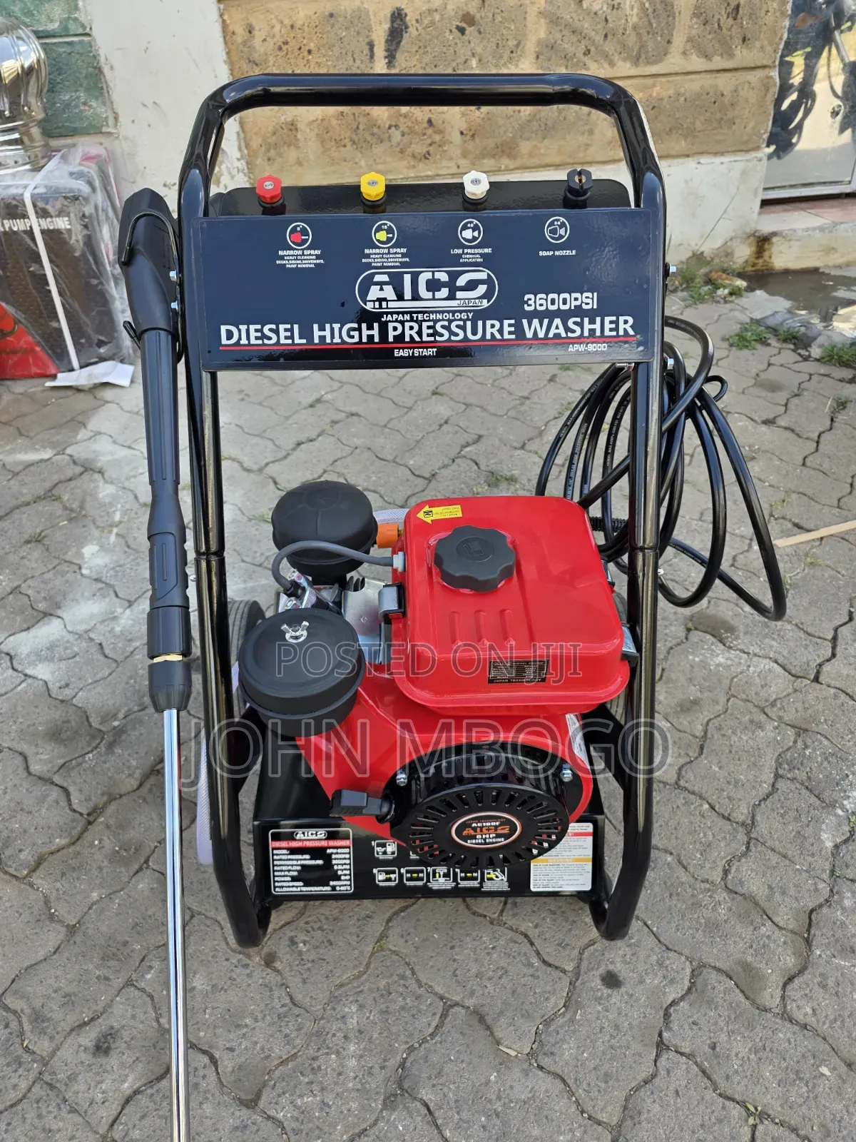 Diesel High Pressure Washer  - 3600 Psi