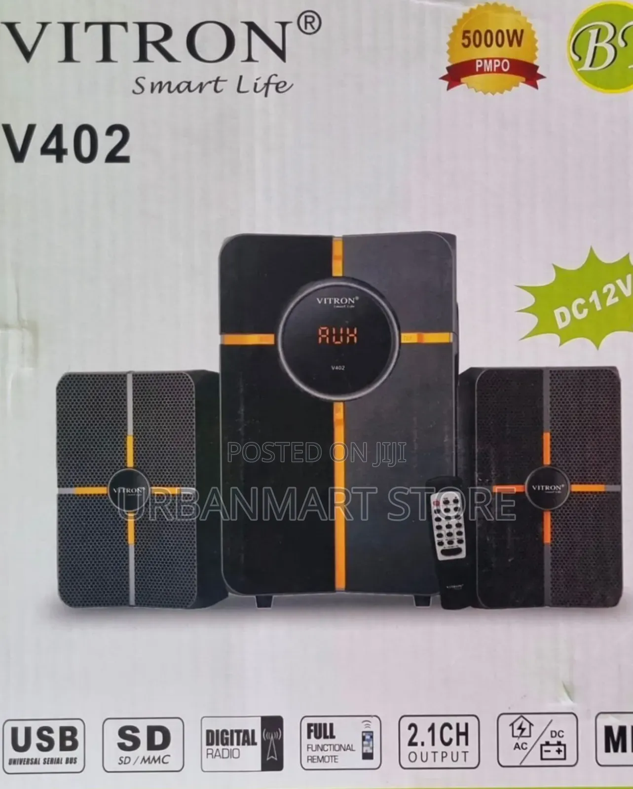 Vitron V402 2.1 Multimedia Sound System Bluetooth