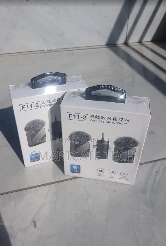 F11-2 Dual Wireless Mic With 3 in 1 Receiver