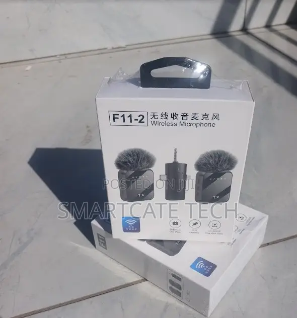 Type-C 3-in-1 Wireless F11-2 Dual Wireless Microphone