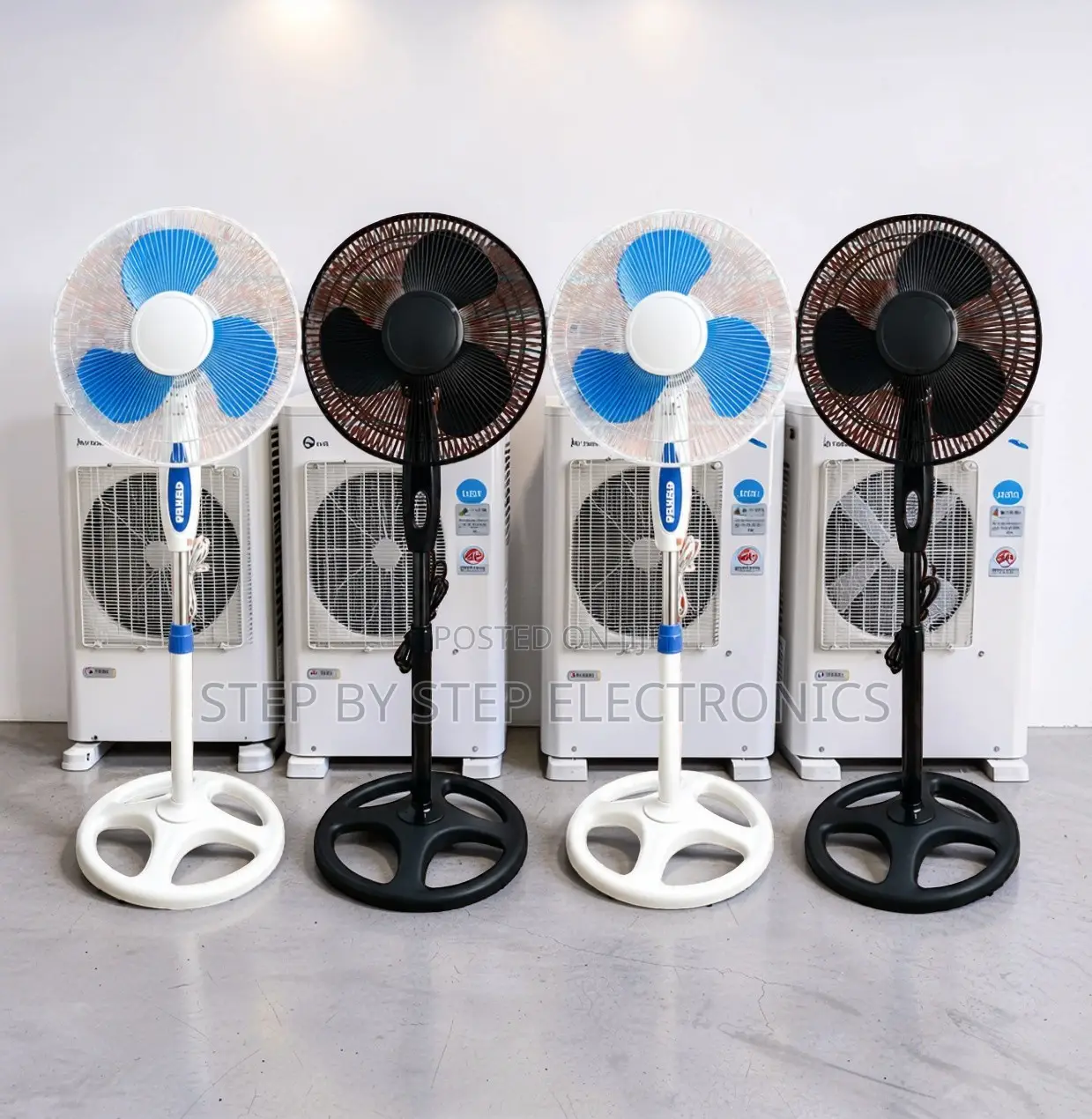 Strong Wind, Smooth Oscillation 16′′ Electric Stand Fan
