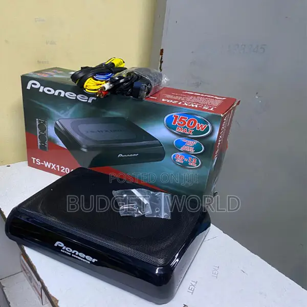 Pioneer TS-WX120A 1-Way Active Underseat Car Subwoofer 150w