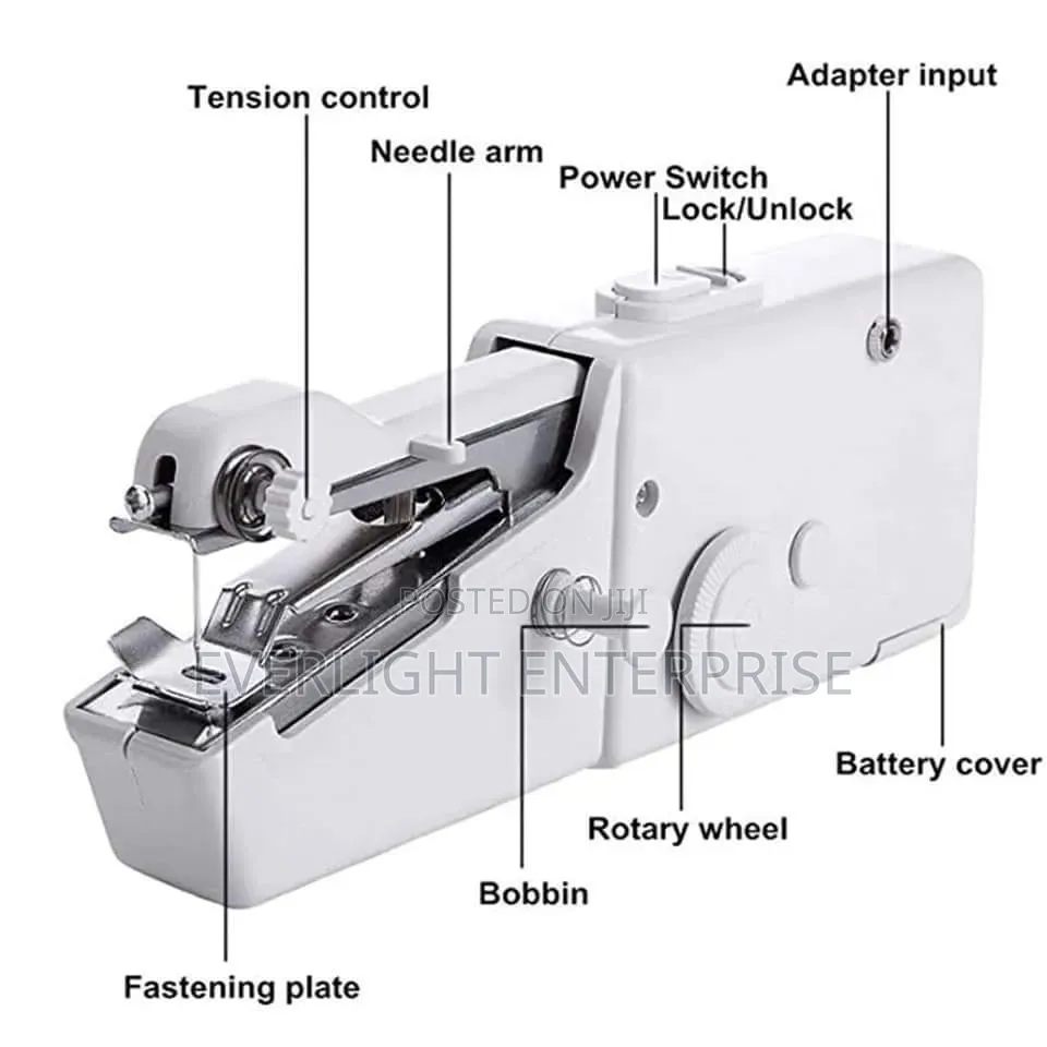 Hand Held Portable Sewing Machine Battery Powered