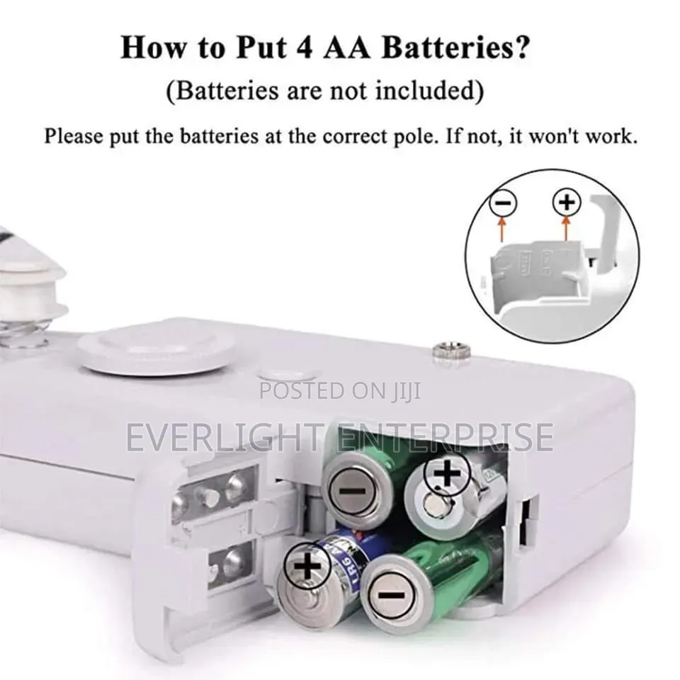 Hand Held Portable Sewing Machine Battery Powered