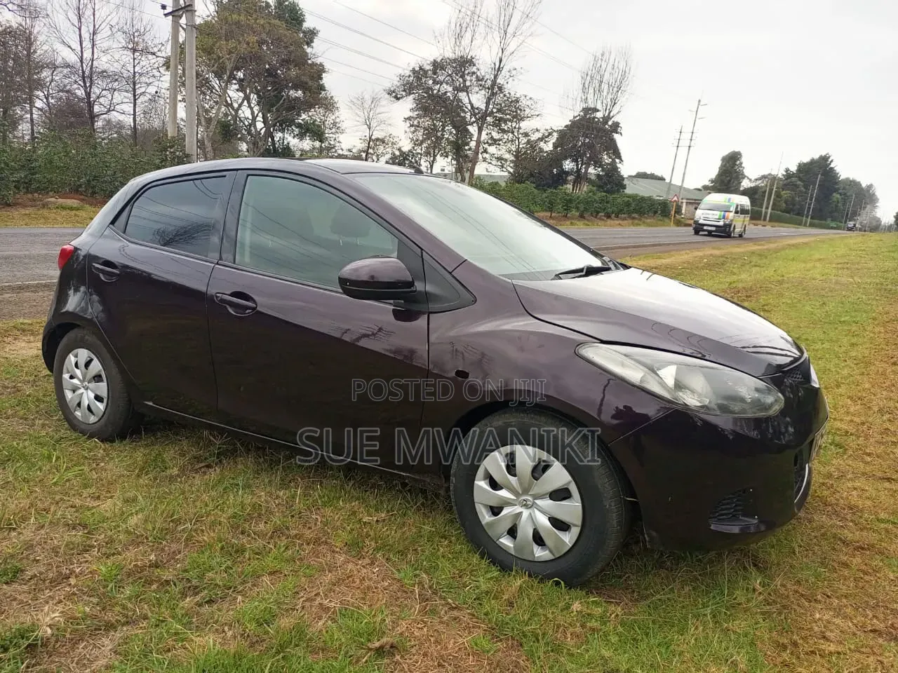Mazda Demio 2008 Burgundy