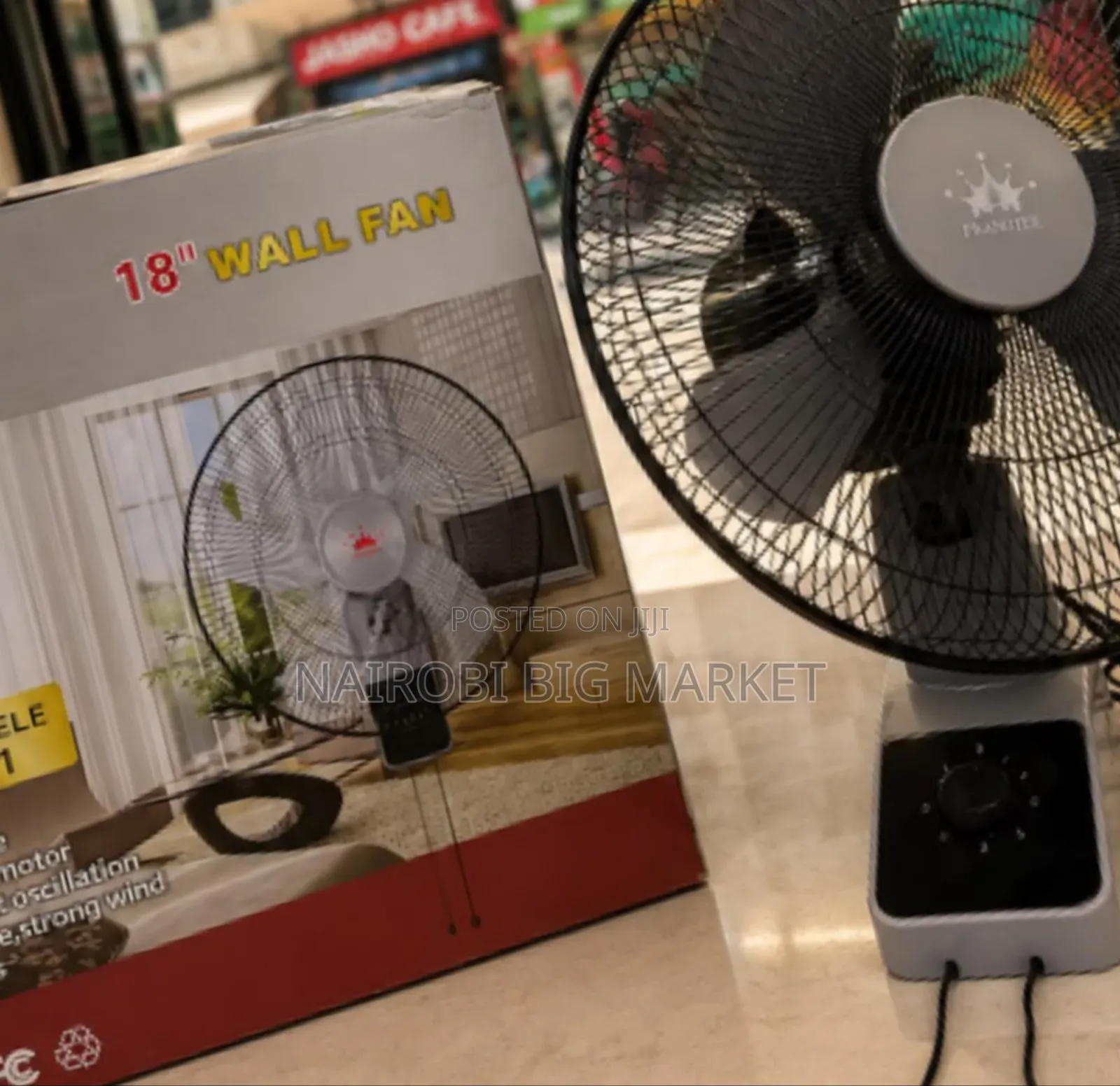 18" Wall Fan With Remote