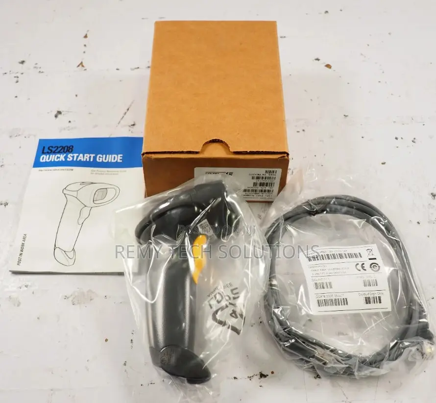 Zebra LS2208-SR20007R-UR Barcode Scanner