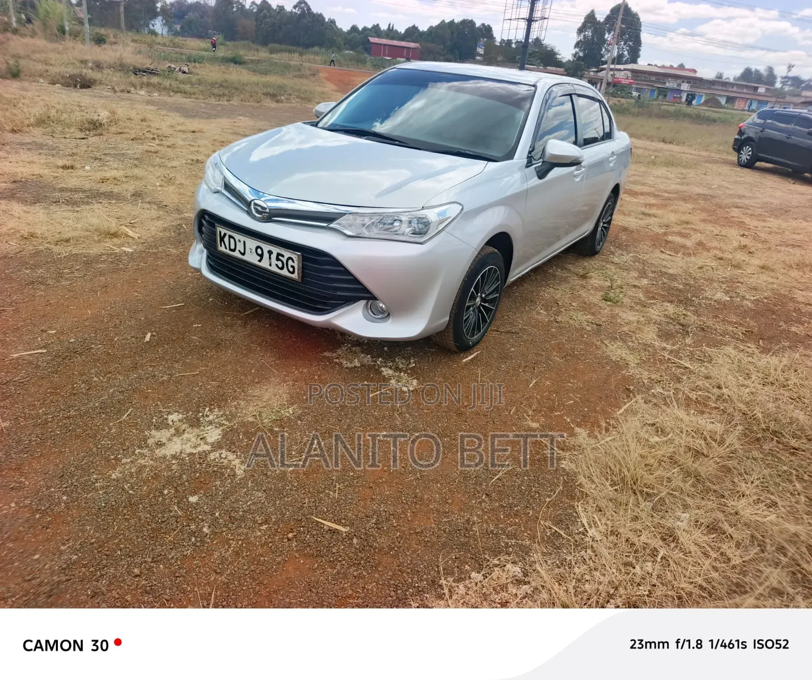 Toyota Axio 2016 Silver