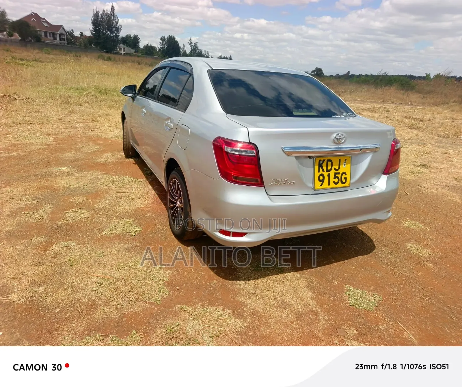 Toyota Axio 2016 Silver