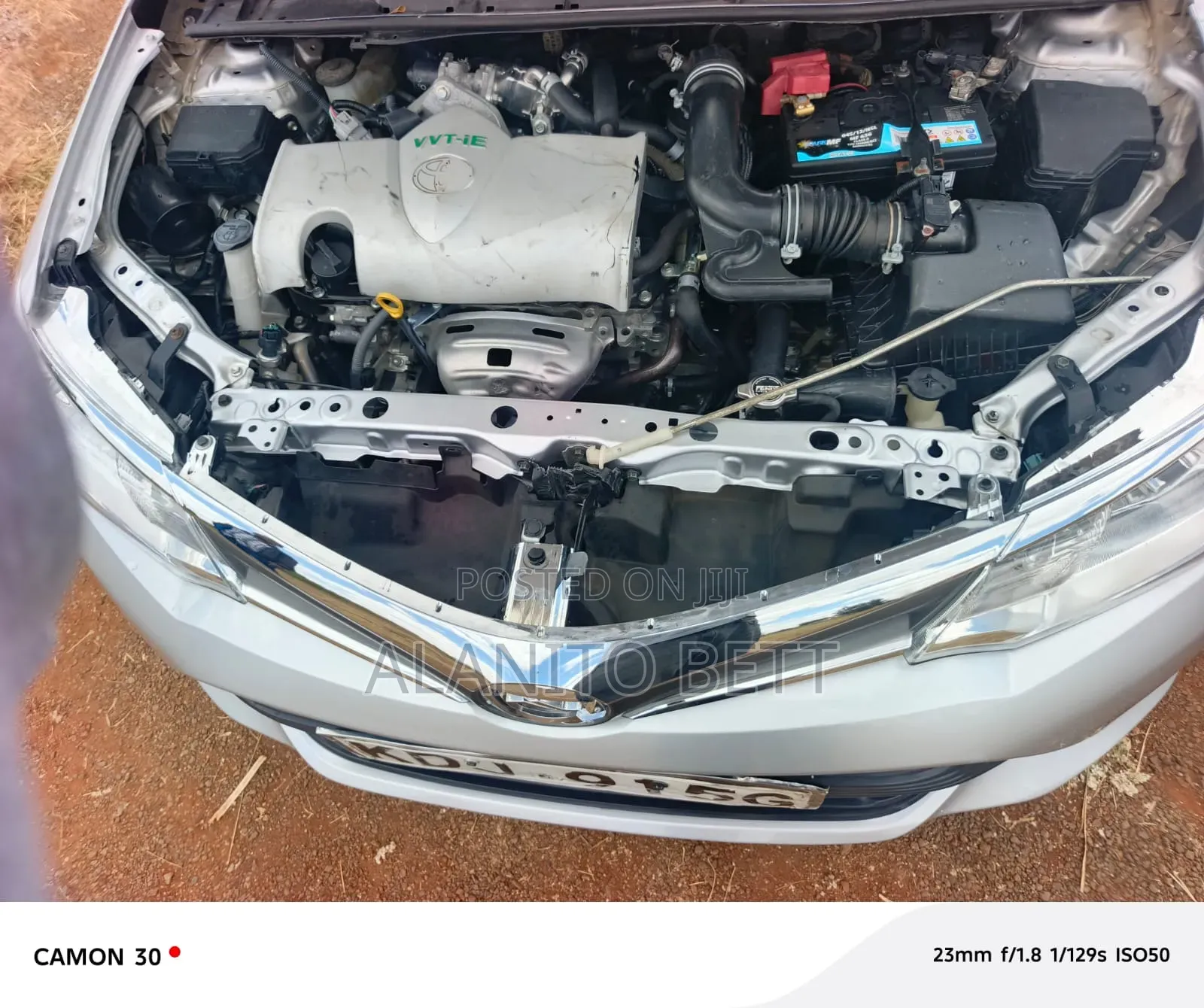 Toyota Axio 2016 Silver
