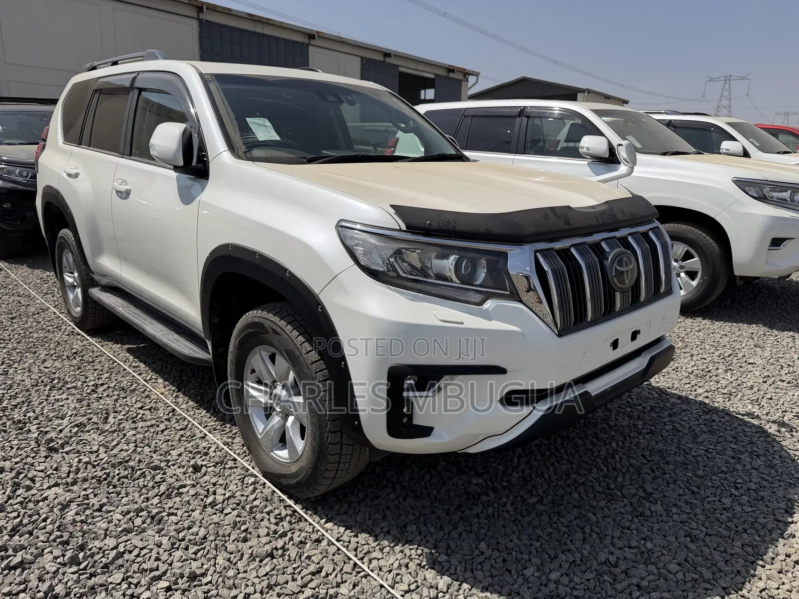 Toyota Land Cruiser Prado 2.8 2019 White