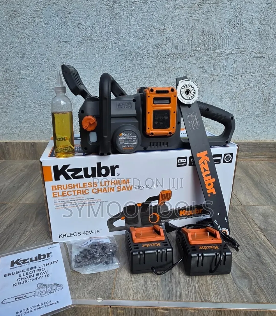 Kzubr Brushless Lithium Electric Chain Saw