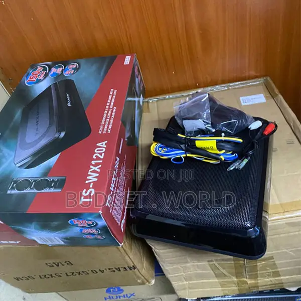 Pioneer TS-WX120A 1-Way Active Car Subwoofer 150w 30 Hz – 160 Hz