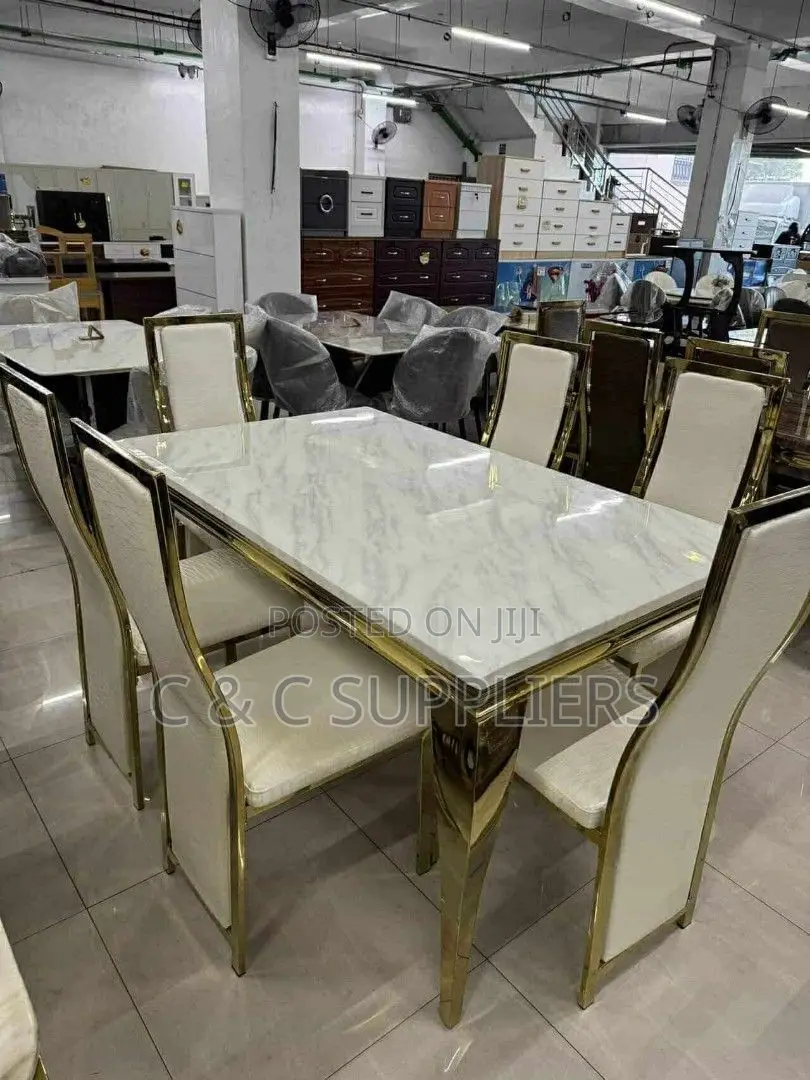 6-Seater Rectangle Dining Set.