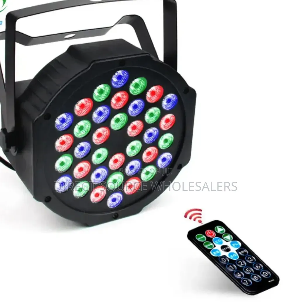 LED PAR Can Stage Light – RGBW Professional DJ Light