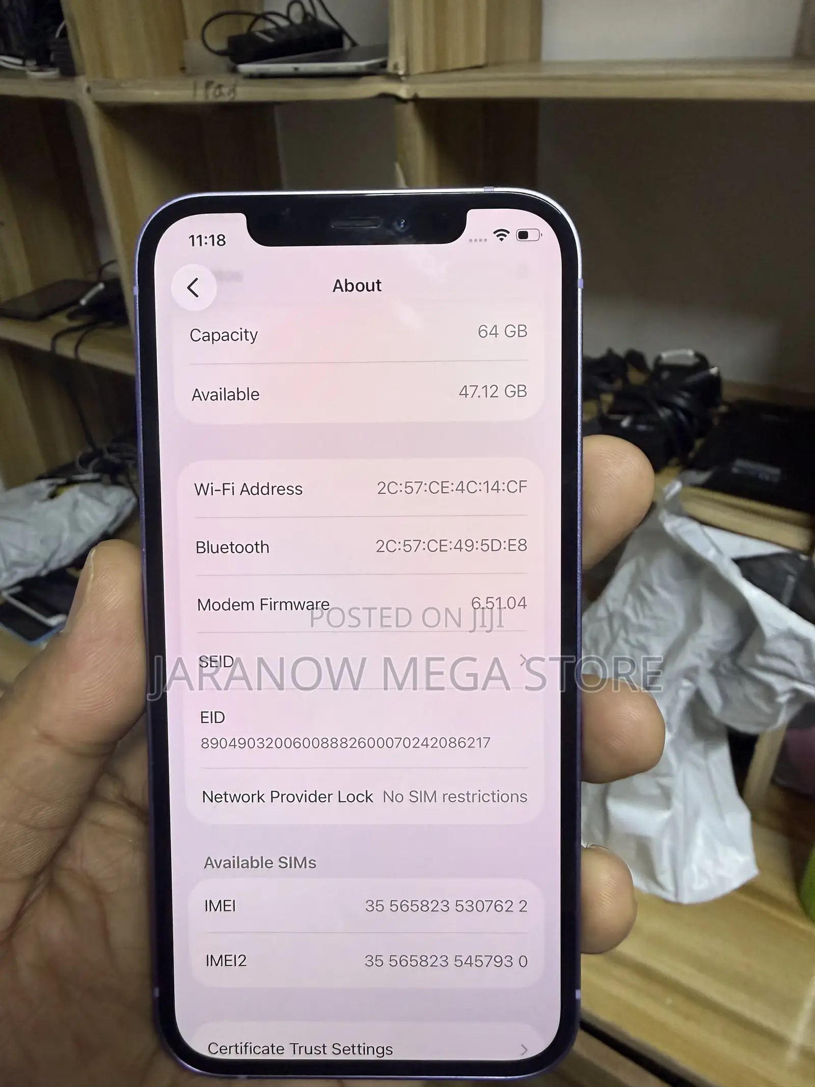 Apple iPhone 12 64 GB Purple