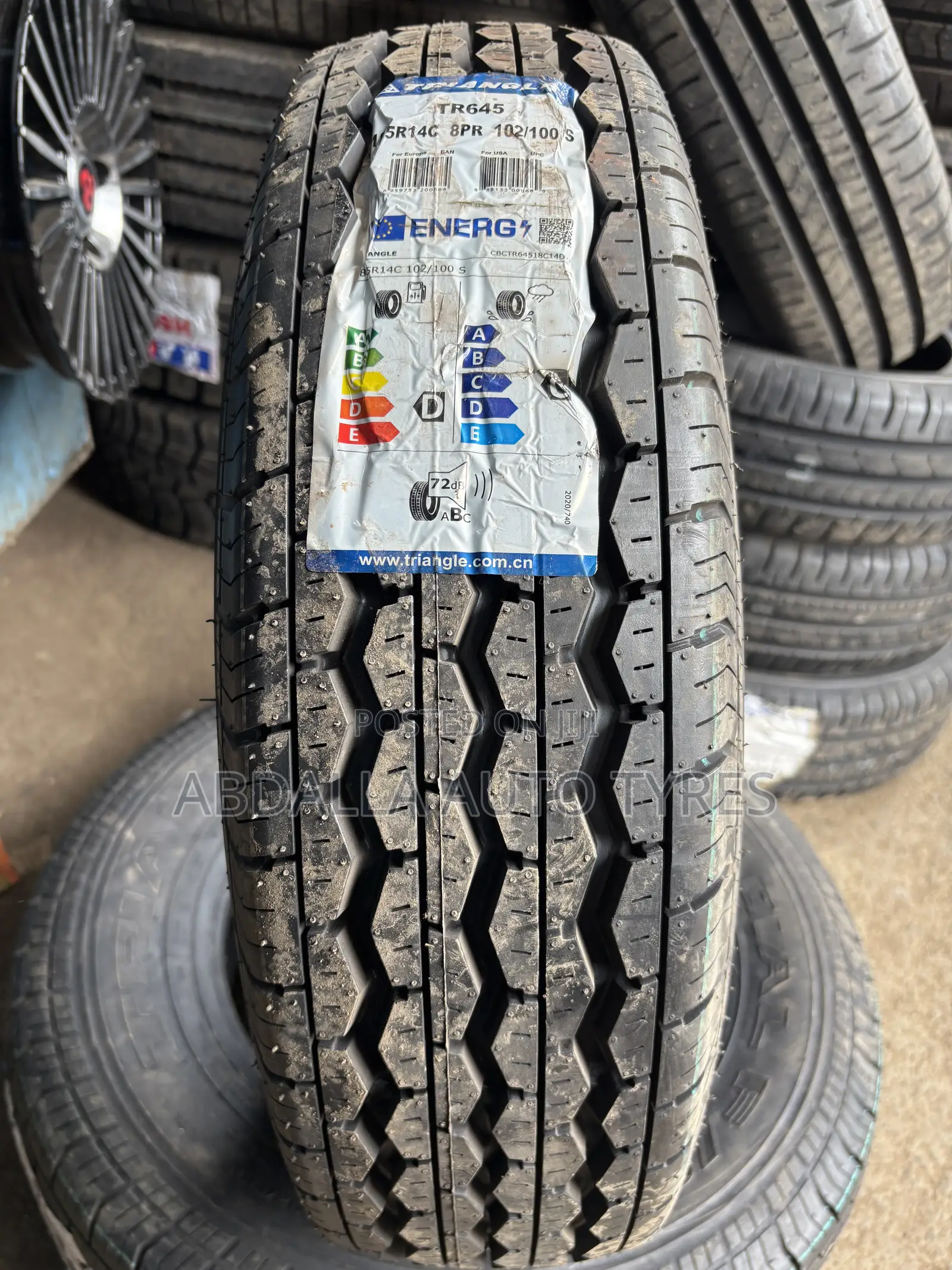185R14C Triangle Tyre