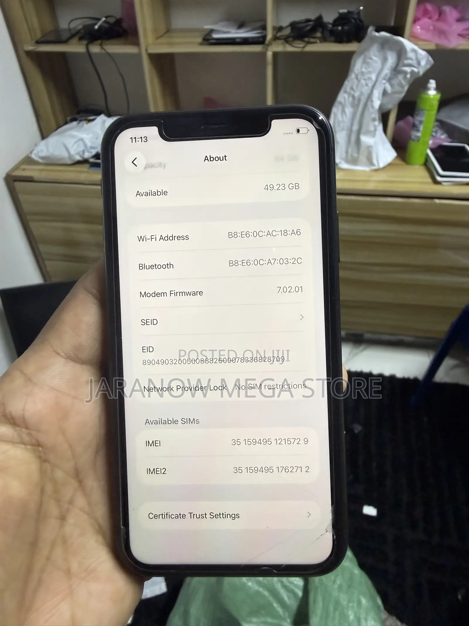 Apple iPhone 11 64 GB Black