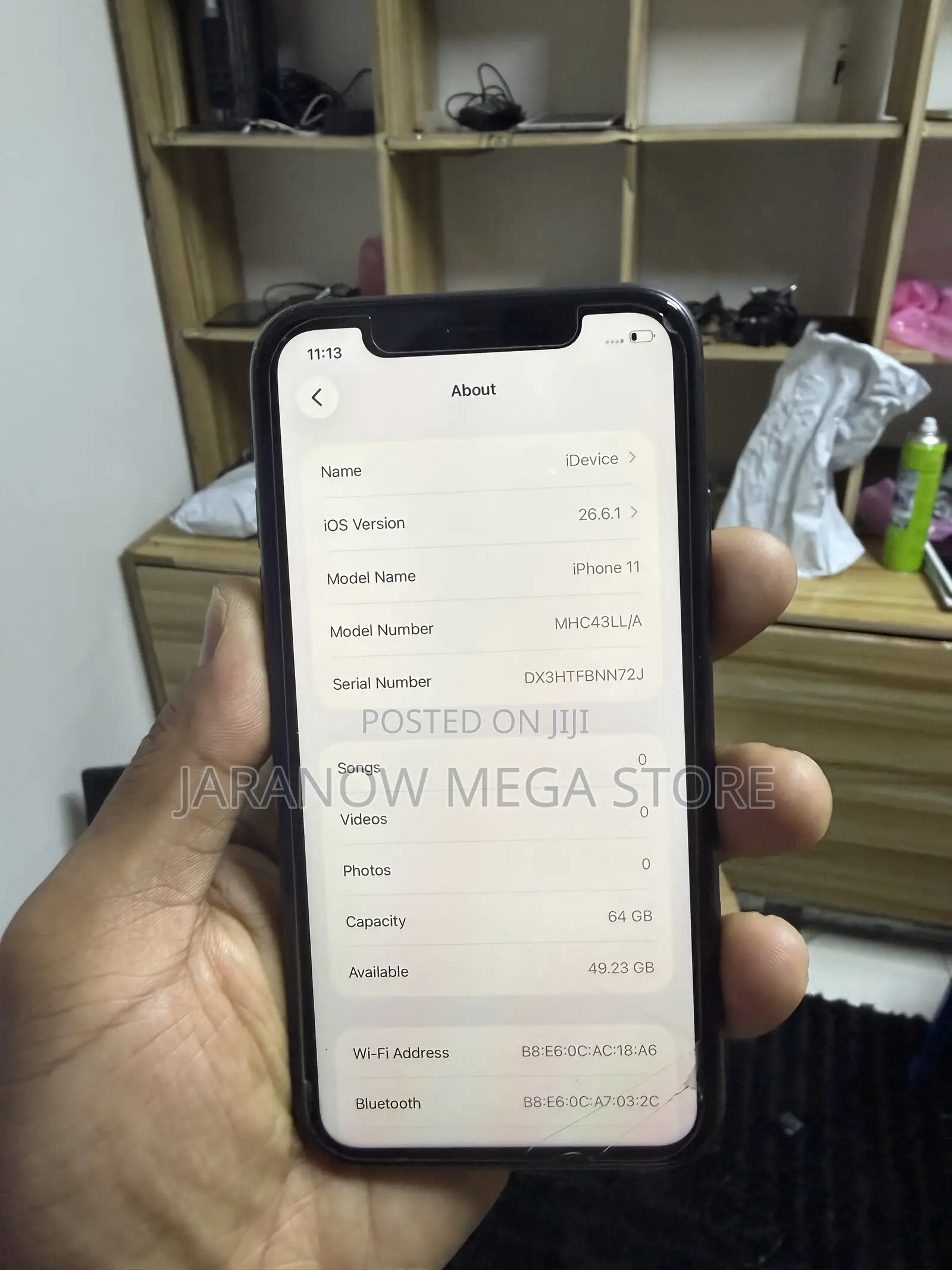 Apple iPhone 11 64 GB Black
