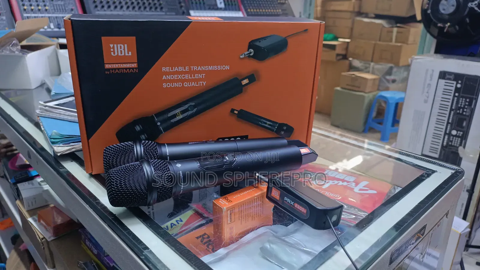 JBL PRX 2200+ 2in1 Wireless Microphone