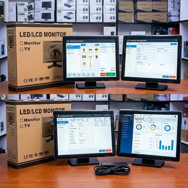Wholesale Deals 14 Inch, 15 Inch, 17 Inch Touch Screen POS Monitors