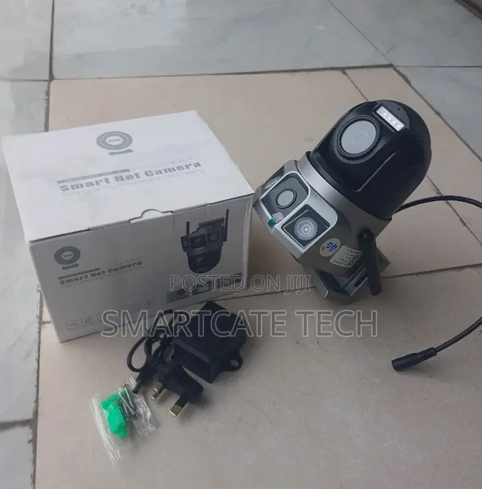 AC Powered V380 Pro 4G Dual Lens Security Camera – Outdoor CCTV