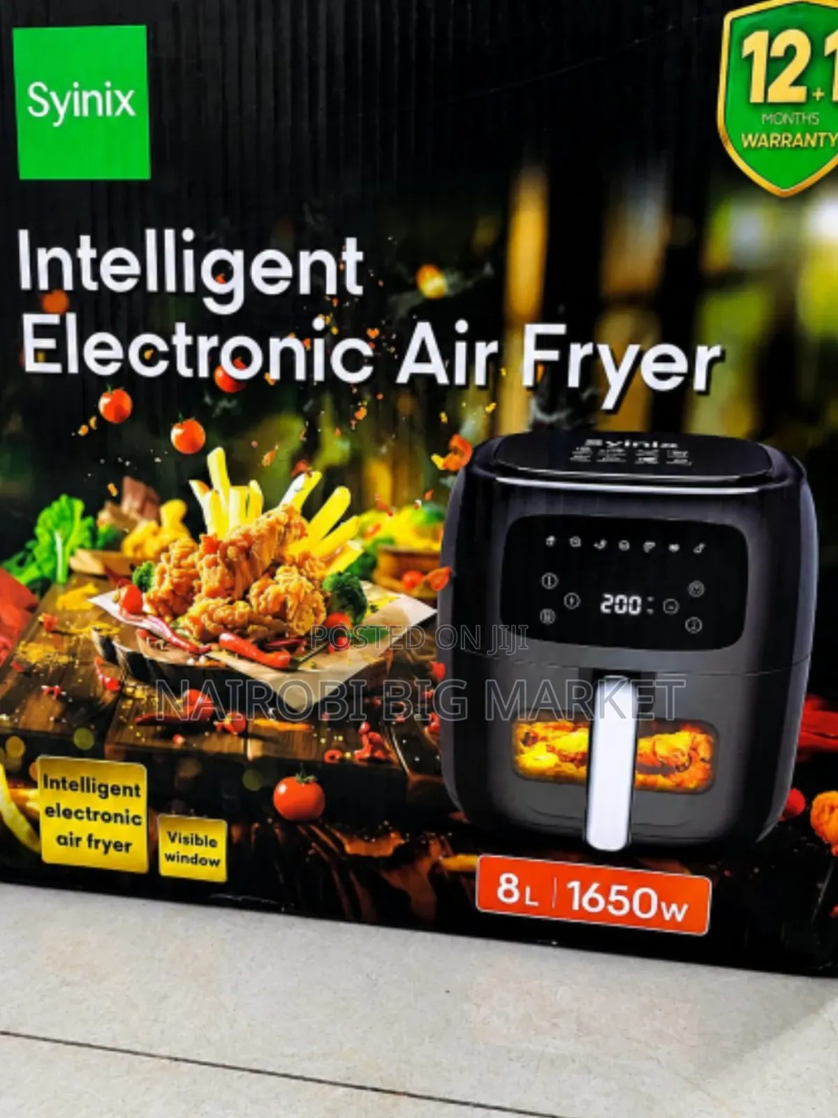 Syinix 8l Air Fryer