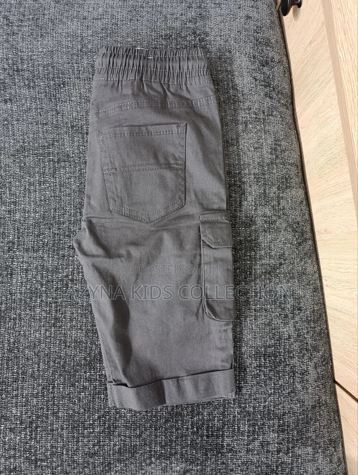 Grey Cargo Short