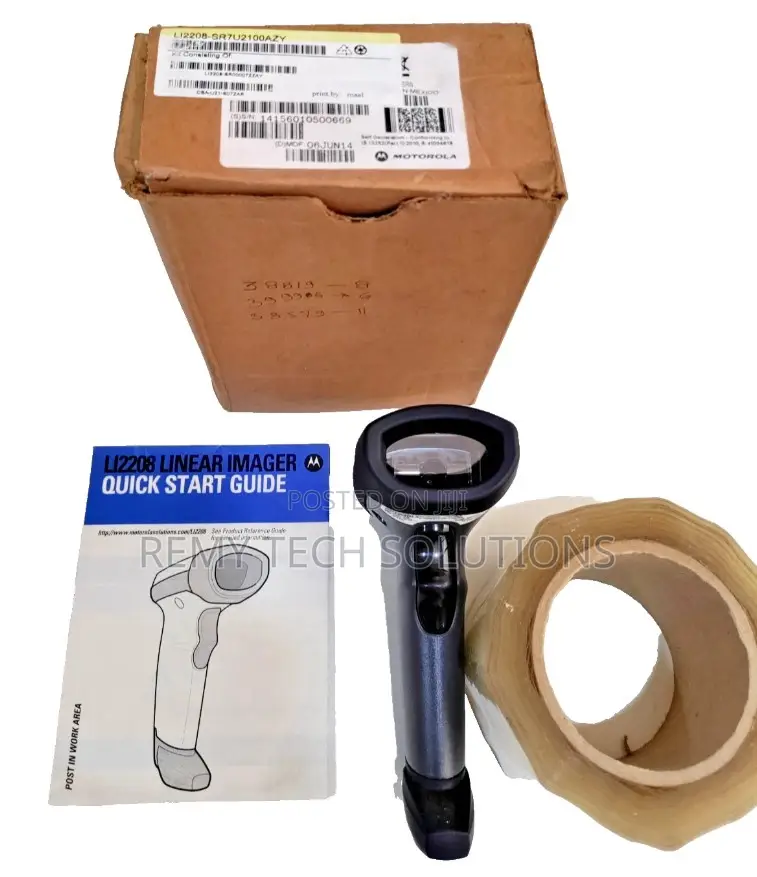 Zebra LS2208-SR20007R-UR Barcode Scanner