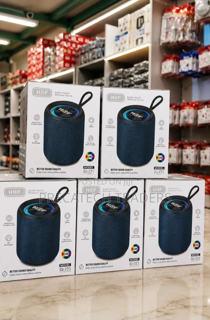 Rechargeable BT Speaker GU-221 – Perfect for Home & Outdoor Use