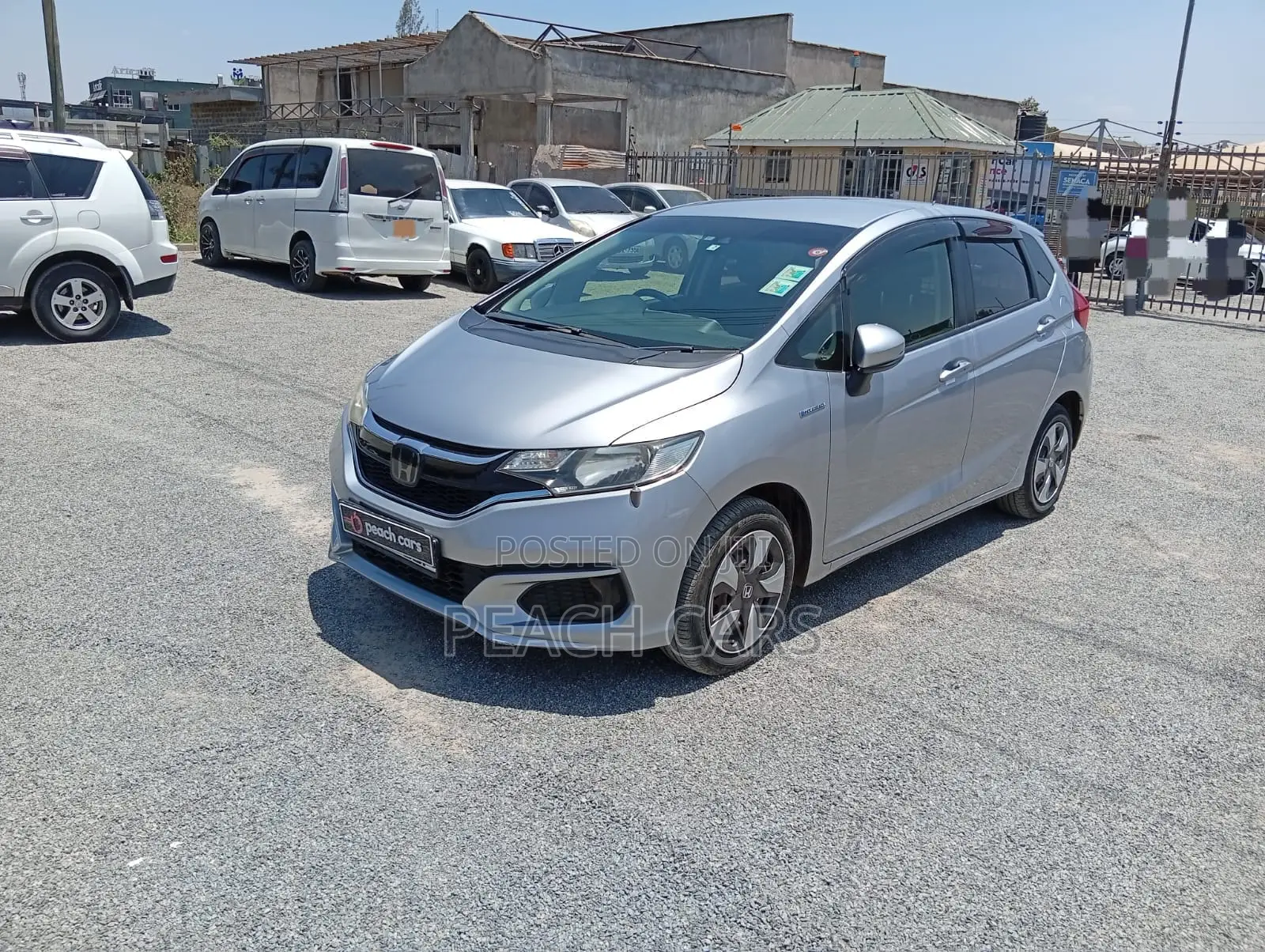 Honda Fit 2019 Silver